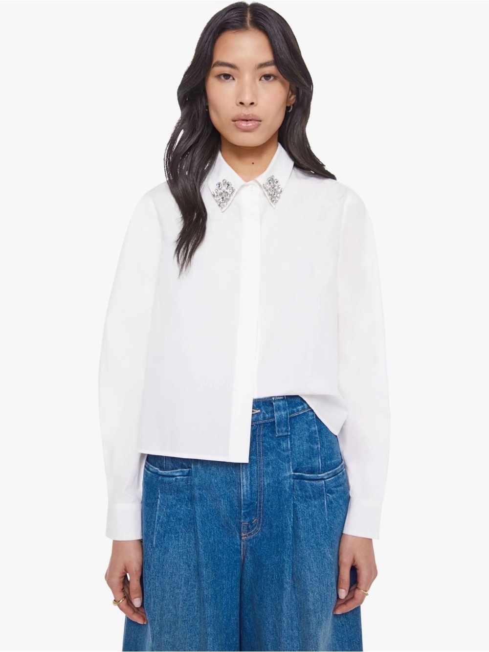 Mother the honor button down shirt
